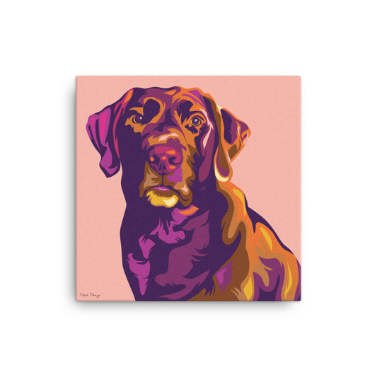 Labradorinnoutaja Canvas-taulu, Pop Art