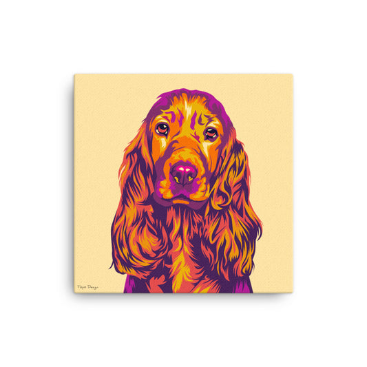 Cockerspanieli Canvas-taulu, Pop Art