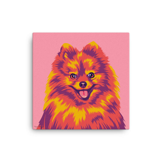 Kleinspitz Canvas-taulu, Pop Art