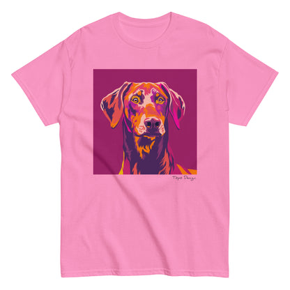 Dobermanni T-paita, Pop Art