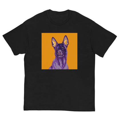 Belgianpaimenkoira malinois T-paita, Pop Art