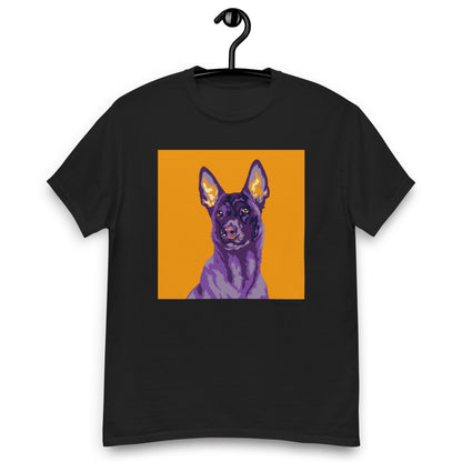 Belgianpaimenkoira malinois T-paita, Pop Art