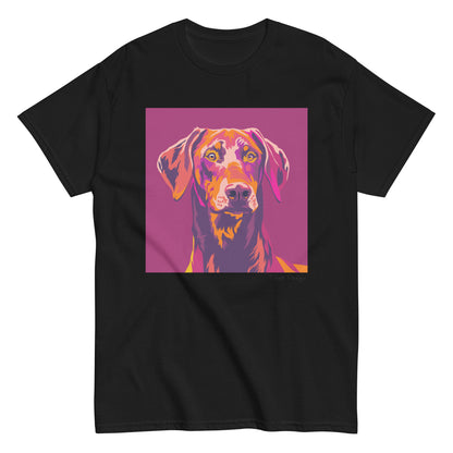 Dobermanni T-paita, Pop Art