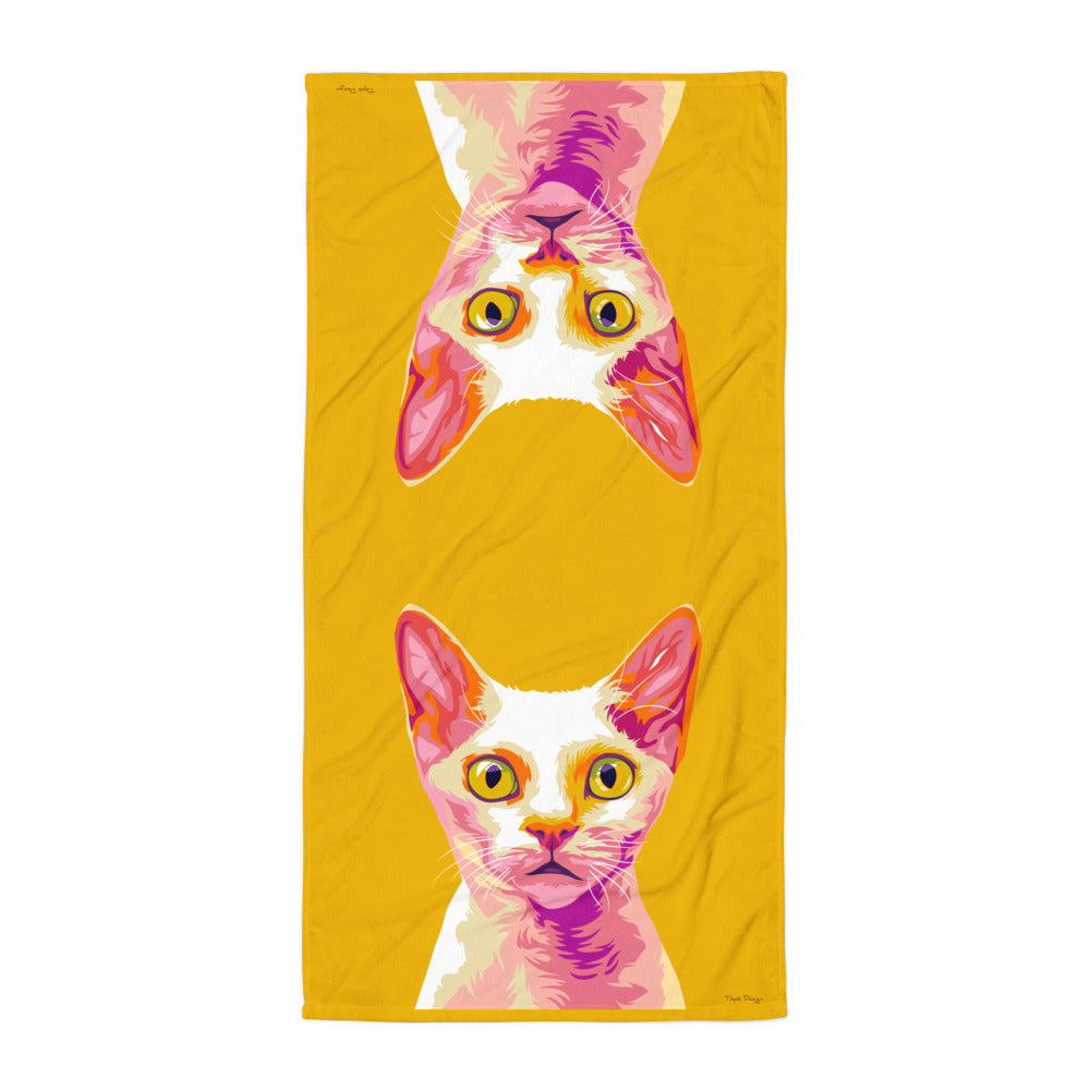 Devon Rex Pyyhe, Pop Art